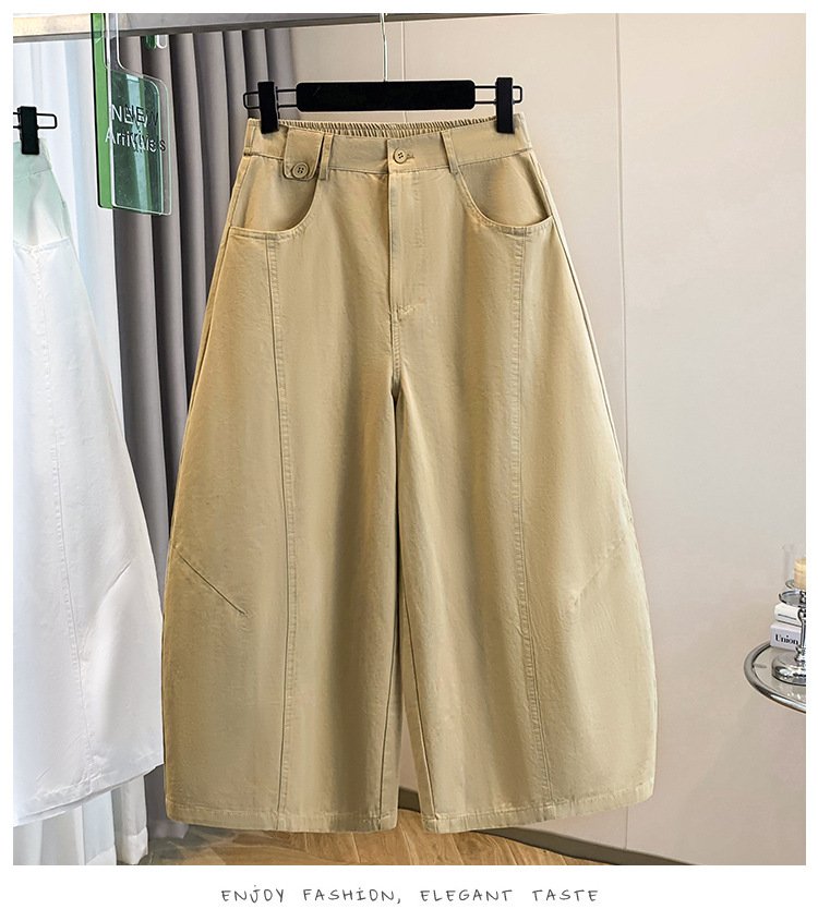 レディース パンツ ワイド スリム コットン 綿 春夏 きれいめ 通勤 春 夏 ロング おしゃれ ワイドパンツ ハイウエスト タイ 都会的