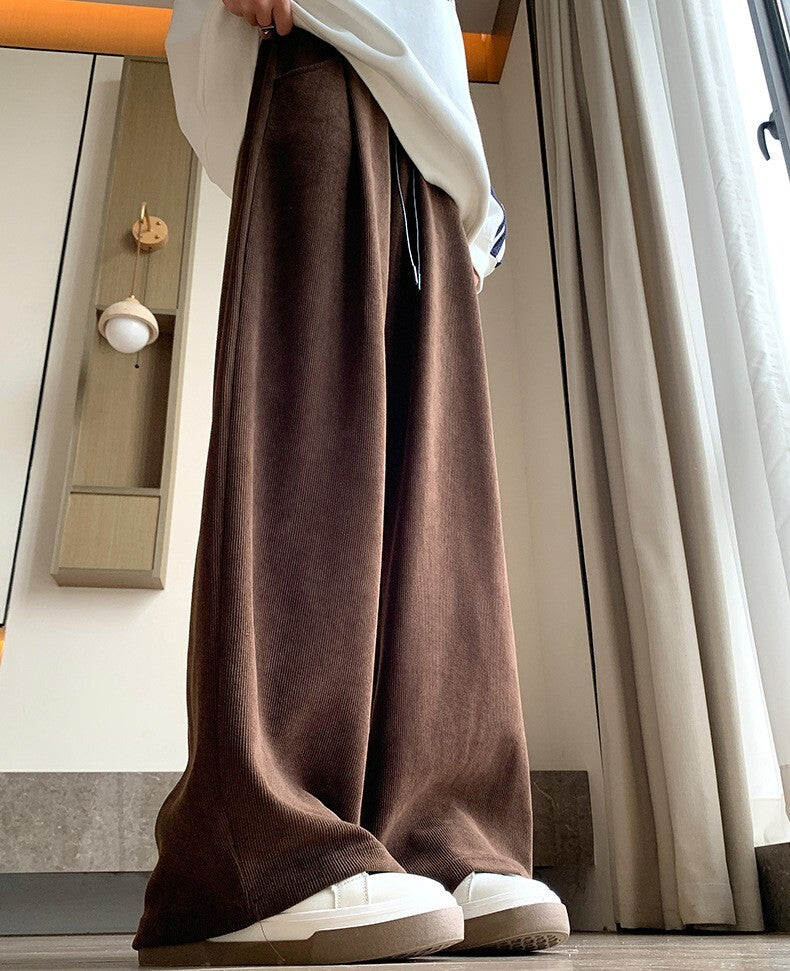 レディース パンツ ボトムス 裏起毛 ストレートパンツ ロングパンツ ワイドパンツ 丈長 ロング ストレート 裾ワイド ポケット ハイウエスト ウエストゴム シンプル カジュアル おしゃれ こなれ感 ラフ ルーズ 抜け感 ベーシック ナチュラル 無地 春 秋 ママ 通勤 学生 学校 通学 デート お出かけ 旅行 公園 女子会 休日 ショッピング お花見 カフェ 防寒 体型カバー 脚長 普段使い 着回し S M L XL ブラック ブラウン ダークグレー カーキ ベーシックカラー 大人カラー