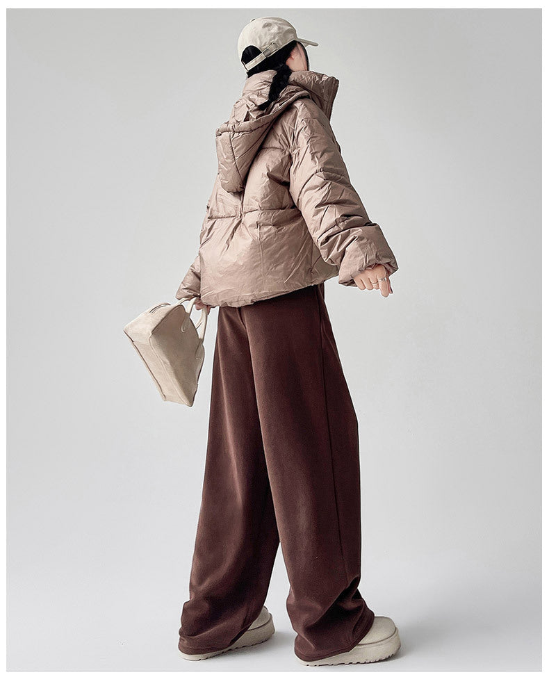 レディース パンツ ボトムス 裏起毛 ロングパンツ ワイドパンツ ロング ワイド ストレート ストリート ハイウエスト ウエストゴム ドロスト アメカジ かわいい 大人可愛い シンプル カジュアル おしゃれ こなれ感 ボーイッシュ ルーズ 抜け感 ベーシック 無地 秋 冬 ママ 学生 学校 通学 デート お出かけ アウトドア イベント 旅行 公園 女子会 休日 ライブ コンパ カフェ 韓国 コーデ 防寒 体型カバー 脚長 普段使い 着回し M L XL ホワイト ブラック ブラウン グレー ピンク レッド