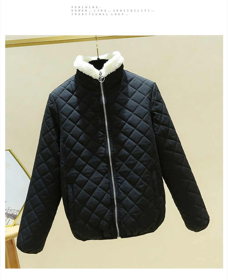 レディース コート ジャケット 長袖 ゆったり コットン 綿 秋冬 秋 体型カバー 冬 学生 ブラック イエロー 厚手 ピンク ブルー スタンドカラー アプリコット グリーン 立ち襟