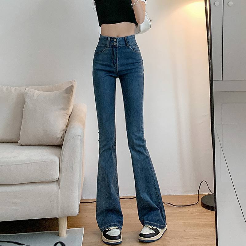 レディース パンツ ボトムス デニム ロングパンツ ワイドパンツ デニムパンツ ロング フレア セミフレア スリム 細身 ハイウエスト ヴィンテージ デニム ブルーデニム カラーデニム 大人可愛い シンプル カジュアル おしゃれ かっこいい こなれ感 個性的 主役級 存在感 都会的 春 夏 秋 冬 ロングシーズン デート お出かけ 旅行 合コン 韓国 オルチャン 美脚 脚長 普段使い 着回し モテ 清楚 流行 インスタ映え 定番 S M L XL 2XL 3XL 4XL 大きいサイズ 黒 ブラック ブルー