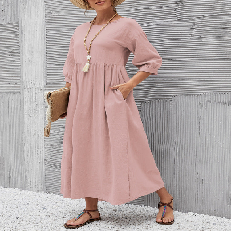 レディース ワンピース ロング 丈長 かわいい 大人可愛い きれいめ シンプル カジュアル 上品 おしゃれ かっこいい ラフ 主役級 存在感 ヴィンテージ ラブリー キュート 無地 春 秋 誕生日 母の日 ママ デート お出かけ お泊まり パーティー イベント リゾート 旅行 公園 女子会 休日 ホテル ガーデン ショッピング コンサート ライブ お花見 合コン コンパ カフェ 婚活 フェス 楽ちん 普段使い 着回し モテ 清楚 トレンド 流行 定番 S M L XL 2XL ホワイト 黒 ブラウン