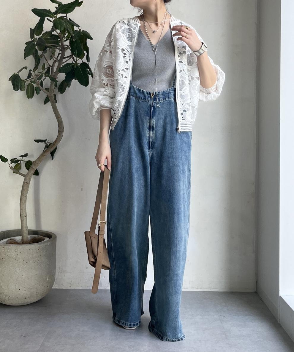 レディース コート 長袖 チェック柄 ゆったり 春夏 春 夏 レース 刺繍 スタンドカラー