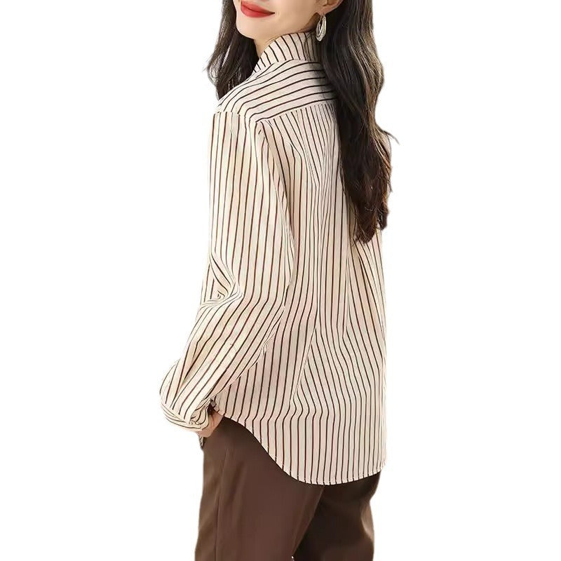 レディース シャツ ブラウス 長袖 かわいい 大人可愛い きれいめ シンプル カジュアル 上品 おしゃれ かっこいい こなれ感 クール フォーマル かっちり ラブリー キュート ストライプ 春 夏 誕生日 母の日 授業参観 会議 MTG ミーティング プレゼン ママ デート お出かけ パーティー イベント 旅行 レストラン 女子会 休日 ショッピング 発表会 コンサート ライブ お花見 合コン コンパ カフェ ランチ お家時間 コーデ 普段使い 着回し 定番 S M L XL 2XL ホワイト 緑