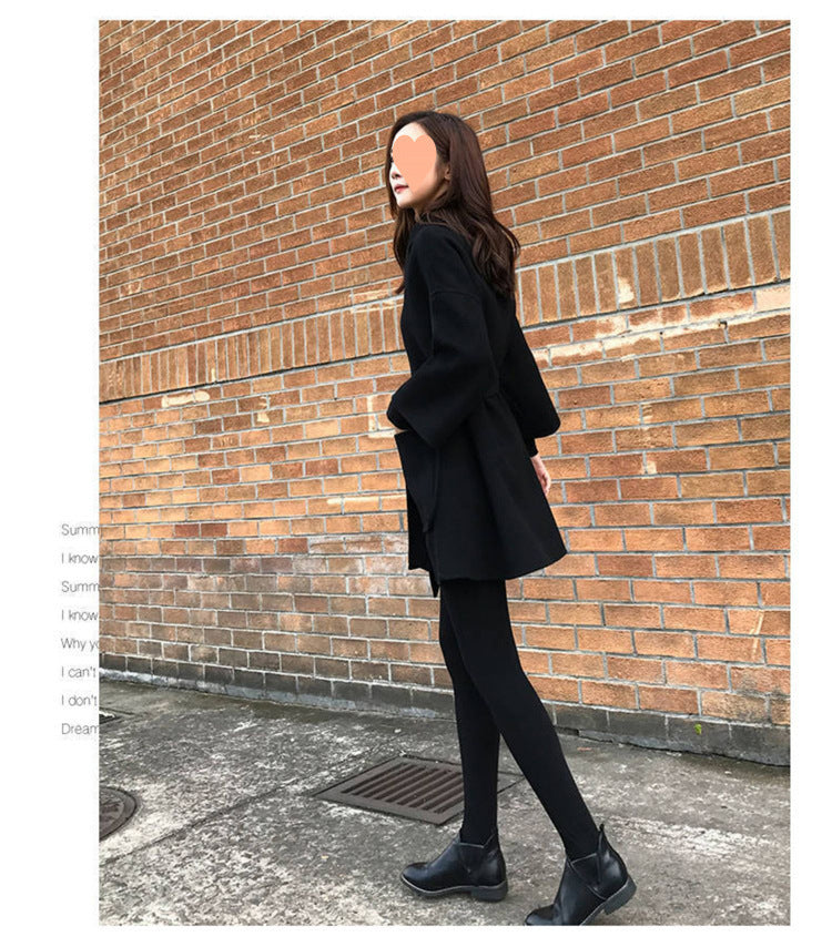 レディース コート 上着 羽織 前開き ロングコート ショート 長袖 ストレート Iライン ベルト ウエストマーク ポケット 2way 大人可愛い きれいめ シンプル 上品 おしゃれ こなれ感 個性的 エレガント 主役級 存在感 都会的 無地 秋 冬 ロングシーズン ママ 通勤 通学 デート お出かけ 旅行 女子会 韓国 オルチャン 暖かい 防寒 体型カバー 普段使い 着回し モテ トレンド 流行 インスタ映え S M L XL 2XL ゆったり ゆる 黒 ブラック