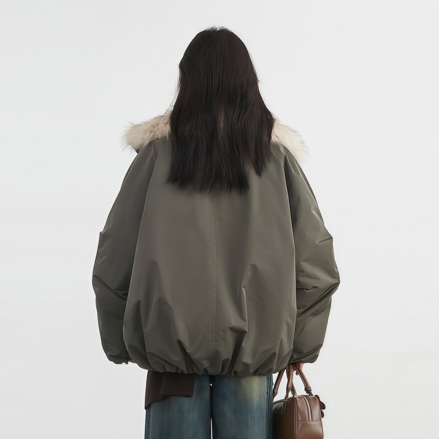 レディース ジャケット アウター 上着 前開き 長袖 スタンドカラー オーバーサイズ ファスナー ポケット ファー 中綿 かわいい 大人可愛い きれいめ シンプル カジュアル 上品 おしゃれ こなれ感 ラフ ルーズ 抜け感 ベーシック 無地 秋 冬 通勤 学生 学校 通学 デート お出かけ お泊まり 女子会 休日 高原 ガーデン ショッピング カフェ 暖かい 防寒 普段使い 着回し 定番 M L XL 2XL 大きいサイズ ビッグ ゆったり ゆる 黒 ブラック オフホワイト グリーン