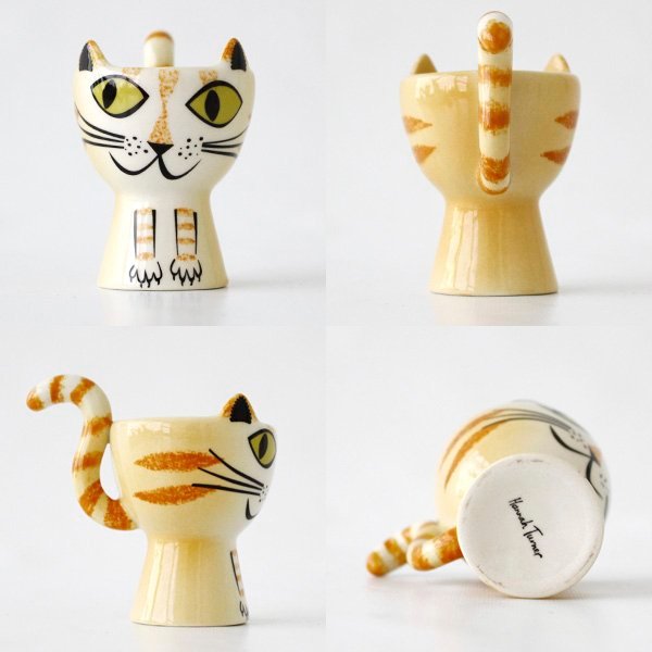 エッグカップ Hannah Turner Egg cups Cat ネコ