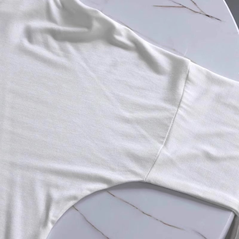 ラウンドヘム レディース トップス ルームウェア ロンT プルオーバー チュニック 部屋着 ミディアム Tシャツ 丈長 ミドル丈 長袖 ドロップショルダー ラウンドネック ワイド オーバーサイズ アメカジ かわいい シンプル カジュアル こなれ感 ルーズ ベーシック 無地 春 夏 ママ 学生 学校 通学 お出かけ 旅行 公園 女子会 休日 ショッピング カフェ お家時間 体型カバー 普段使い 着回し M L XL 2XL 3XL 4XL 5XL 大きいサイズ ゆったり ゆる ホワイト ブラック グレー