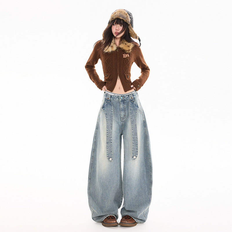 レディース パンツ ボトムス ガウチョパンツ ロング ワイド 裾ワイド ファスナー ポケット ハイウエスト ボタン ブルーデニム カラーデニム 大人可愛い きれいめ シンプル カジュアル おしゃれ かっこいい エキゾチック こなれ感 個性的 主役級 存在感 抜け感 都会的 無地 春 秋 ロングシーズン ママ オフィス デート お出かけ イベント 女子会 重ね着 韓国 オルチャン 体型カバー 普段使い 着回し インスタ映え お食事会 XS S M L XL 2XL 小さいサイズ 大きいサイズ ブルー