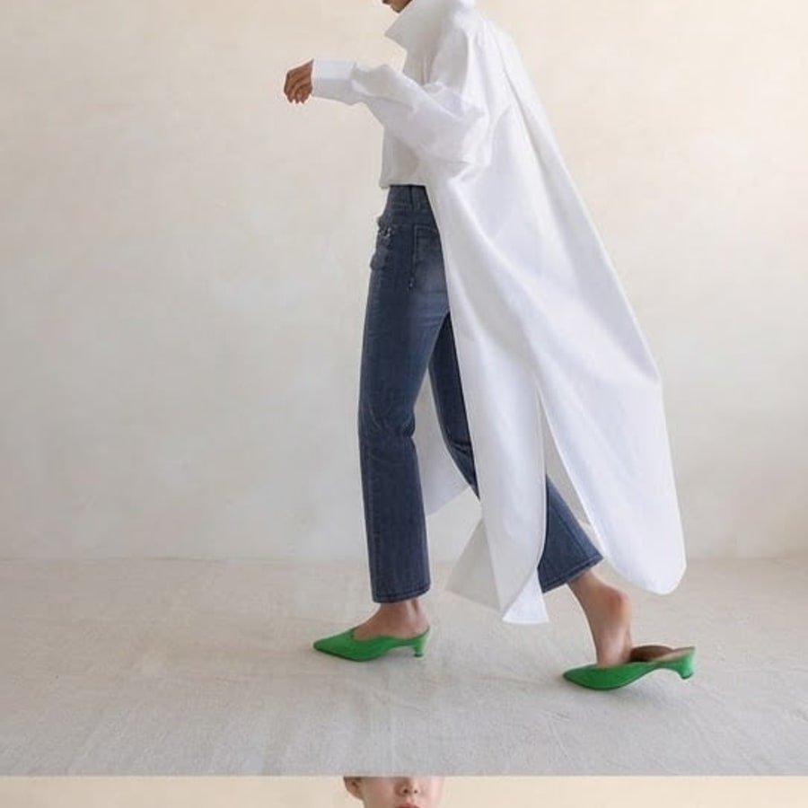 ワンピース 長袖 ボーダー ストライプ 秋 冬 きれいめ 体型カバー 通勤 Vネック ロング 大きい