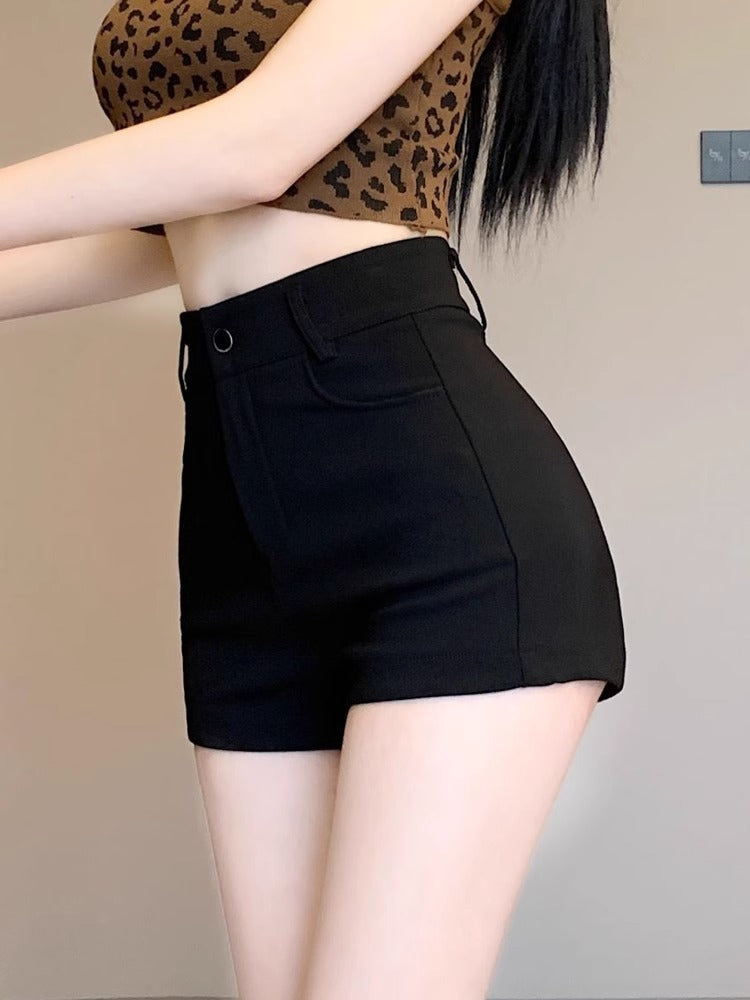 レディース パンツ ボトムス スーツ ショートパンツ 膝上 スリム Aライン ハイウエスト 伸縮性 かわいい きれいめ シンプル カジュアル おしゃれ かっこいい スポーティー 個性的 クール 主役級 キュート 学生風 ベーシック ナチュラル ワイルド 無地 秋 ロングシーズン 通勤 学生 通学 部活 デート お出かけ お泊まり アウトドア イベント 旅行 女子会 休日 ライブ 合コン コンパ 韓国 脚長 モテ トレンド 定番 S M L XL 黒 ベーシックカラー 大人カラー