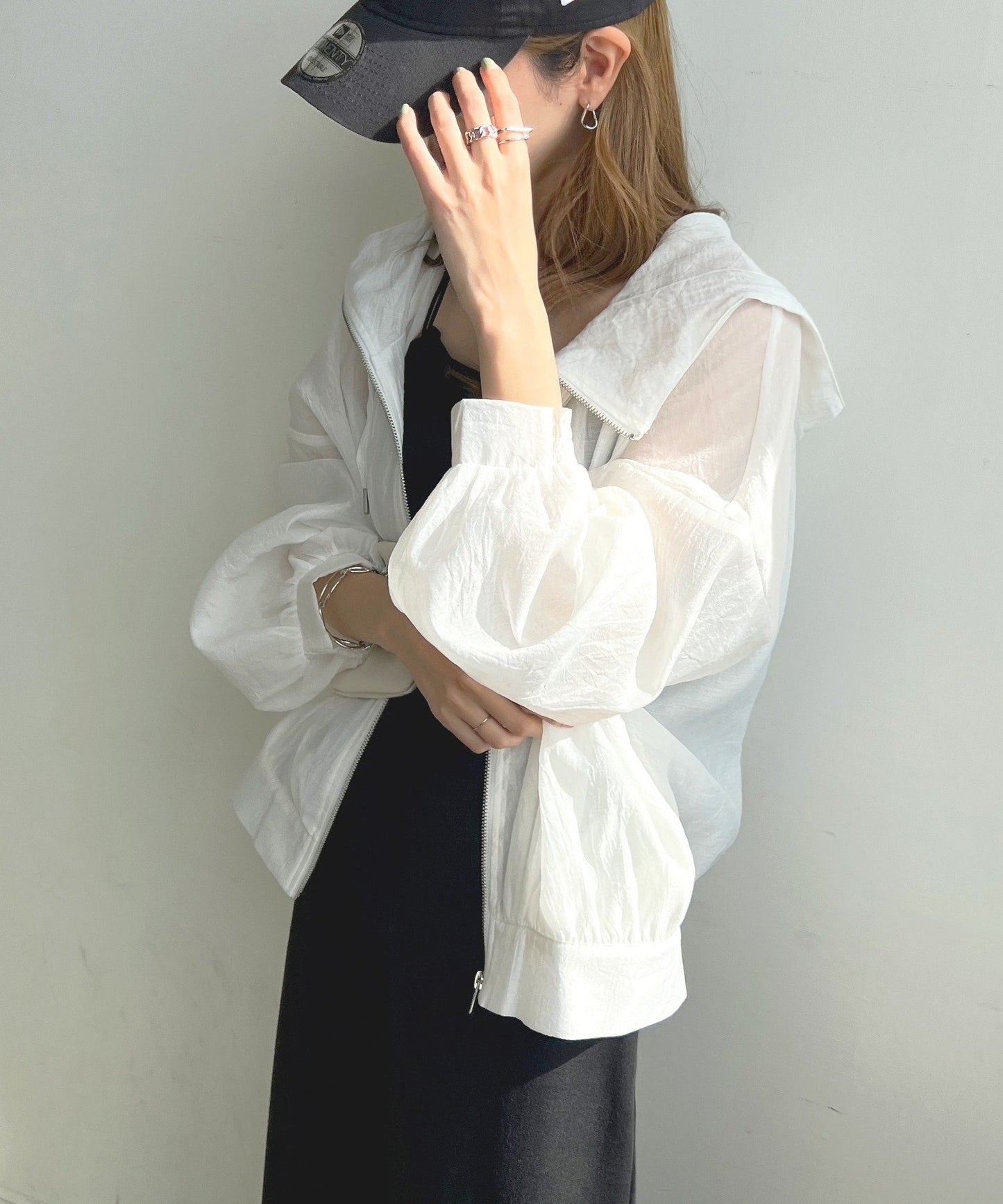 レディース シャツ 長袖 ゆったり 春夏 前開き 春 夏 薄手 ストレッチ UVカット