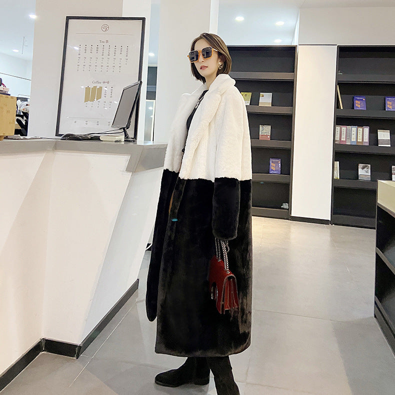 レディース コート 前開き ロングコート 膝下 ロング マキシ 長袖 Vネック 襟付き Iライン ふわふわ ポケット 前開き バイカラー 配色 大人可愛い 上品 おしゃれ かっこいい クール モード系 ラグジュアリー 無地 秋 冬 通勤 デート お出かけ イベント 休日 ショッピング コーデ 暖かい 防寒 普段使い S M L XL 2XL 3XL 4XL 5XL 大きいサイズ 白 ホワイト 黒 ブラック ブラウン グレー 黄色 イエロー ピンク オレンジ 水色 ブルー レッド 緑 グリーン