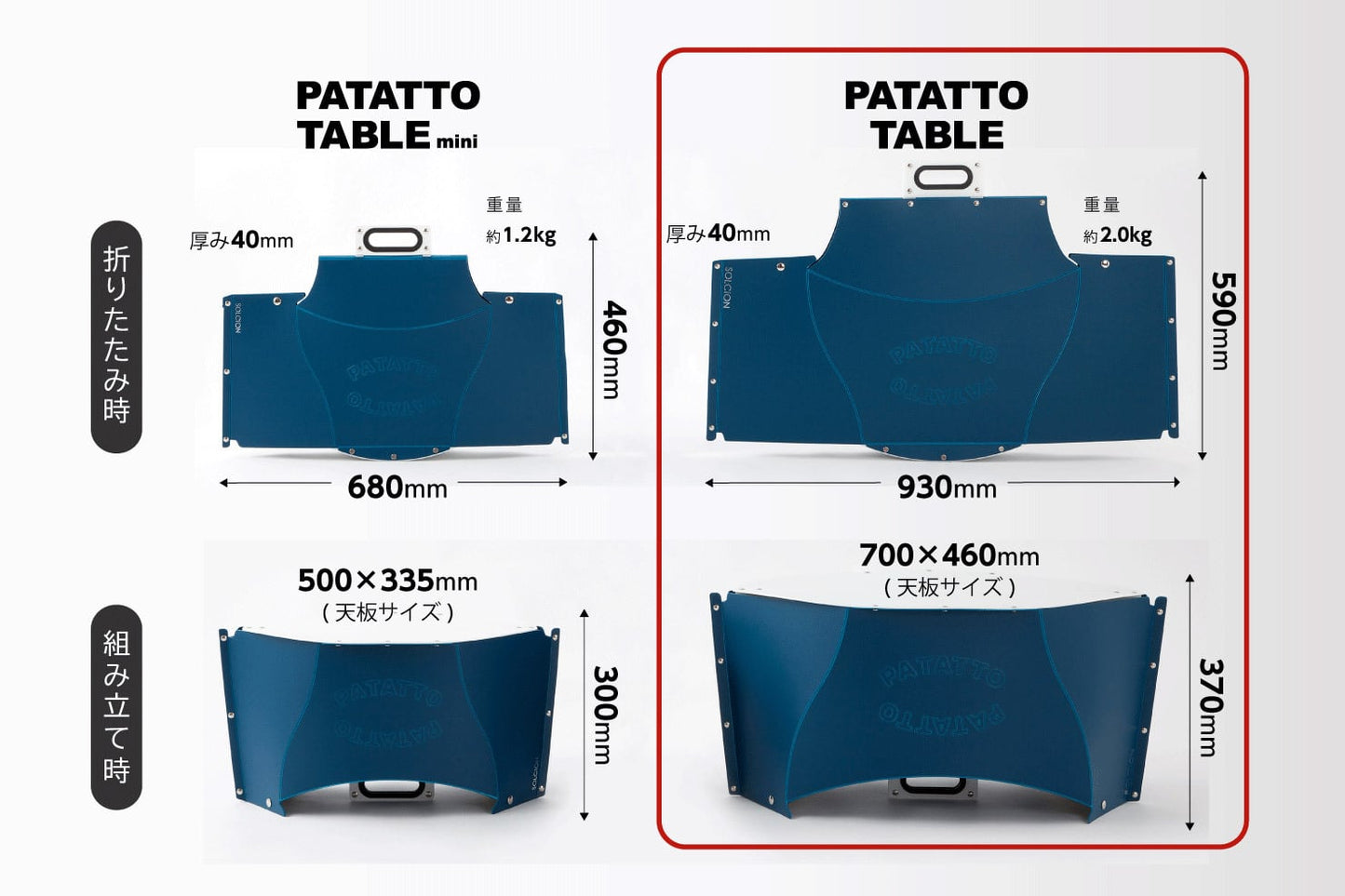 PATATTO TABLE × ペール