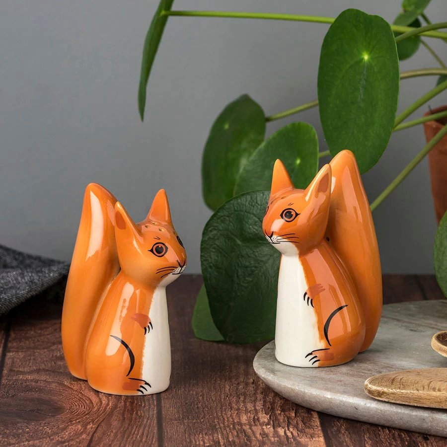 調味料入れ Salt ＆ Peppers Red Squirrel