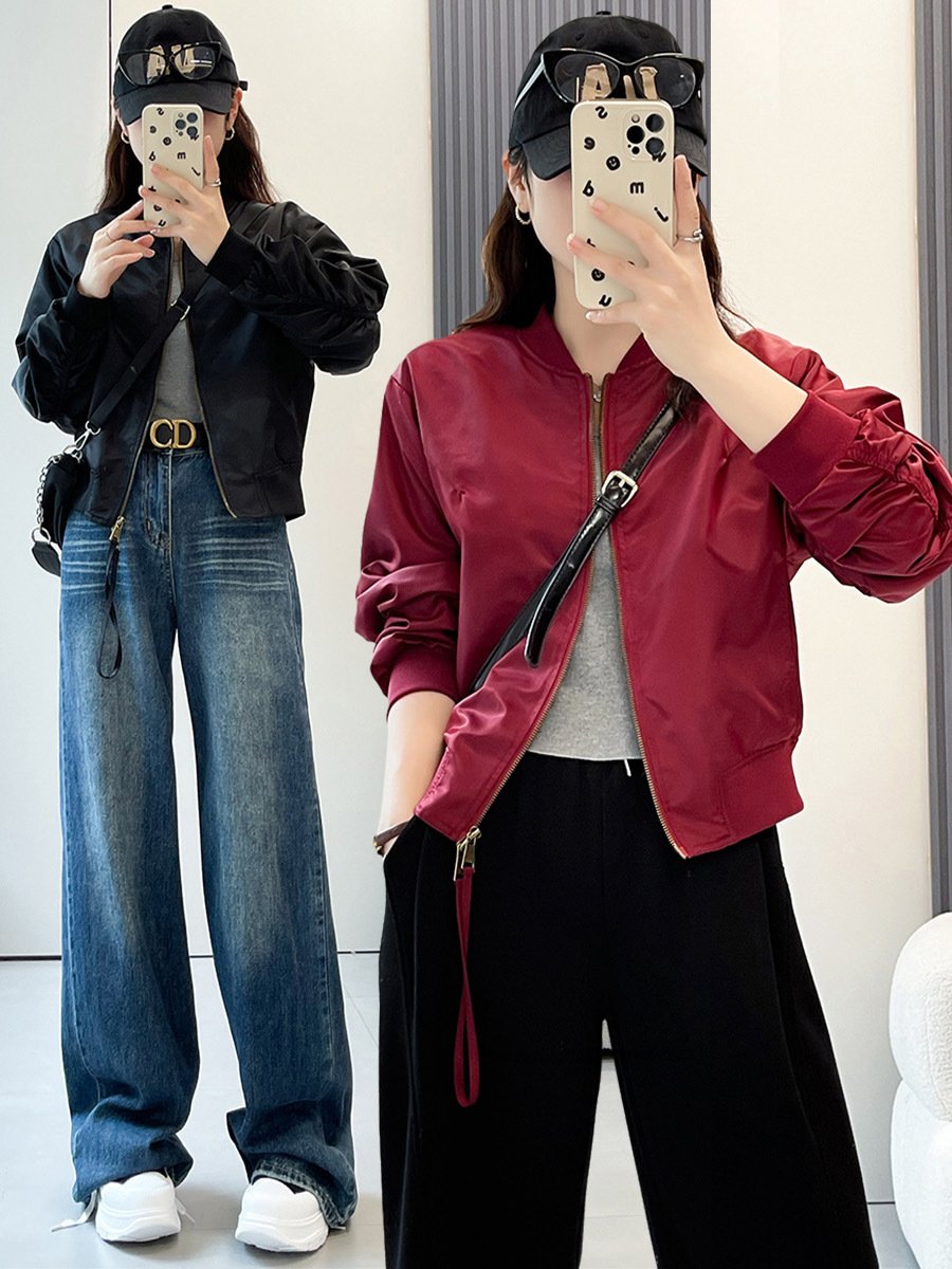 レディース コート ジャケット 長袖 無地 ゆったり 春夏 カジュアル 春 夏 膝丈 秋 シンプル 上着 ポリエステル
