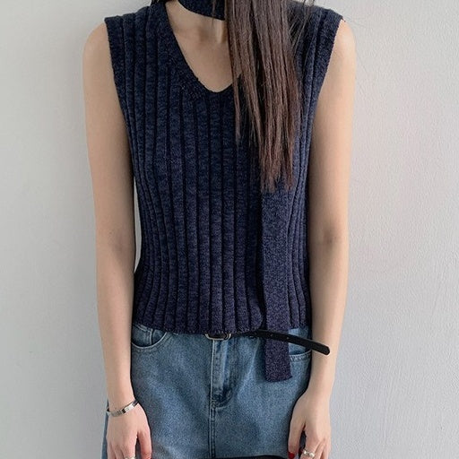 トップス ベスト ニットベスト Vネック プルオーバー ストール付き ショート丈 ニット かわいい 可愛い 大人可愛い きれいめ シンプル レトロ おしゃれ かっこいい カジュアル こなれ感 ルーズ 個性的 主役級 存在感 抜け感 春 夏 ベーシック ナチュラル クール エレガント 無地 女性用 レディース ママ OL 通勤 オフィス 学生 通学 デート お出かけ 旅行 休日 ランチ カフェ ショッピング コンパ 普段使い デイリー 着回し 重ね着 ワンサイズ トレンド モテ カラーバリエーション