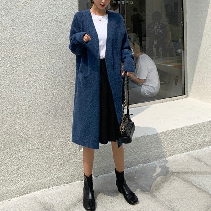レディース トップス ニット カーディガン ロング 長袖 ストレート Iライン フェミニン ストリート ポケット 前開き 大人可愛い きれいめ シンプル カジュアル 上品 おしゃれ こなれ感 ガーリー クラシカル ベーシック アクティブ ナチュラル シック 無地 秋 冬 お出かけ カフェ ランチ 重ね着 暖かい 防寒 体型カバー 普段使い 着回し レイヤード ゆったり ゆる フリーサイズ ワンサイズ 白 ホワイト 黒 ブラック グレー ベージュ ピンク オレンジ 水色 ブルー ネイビー ライトブルー 青