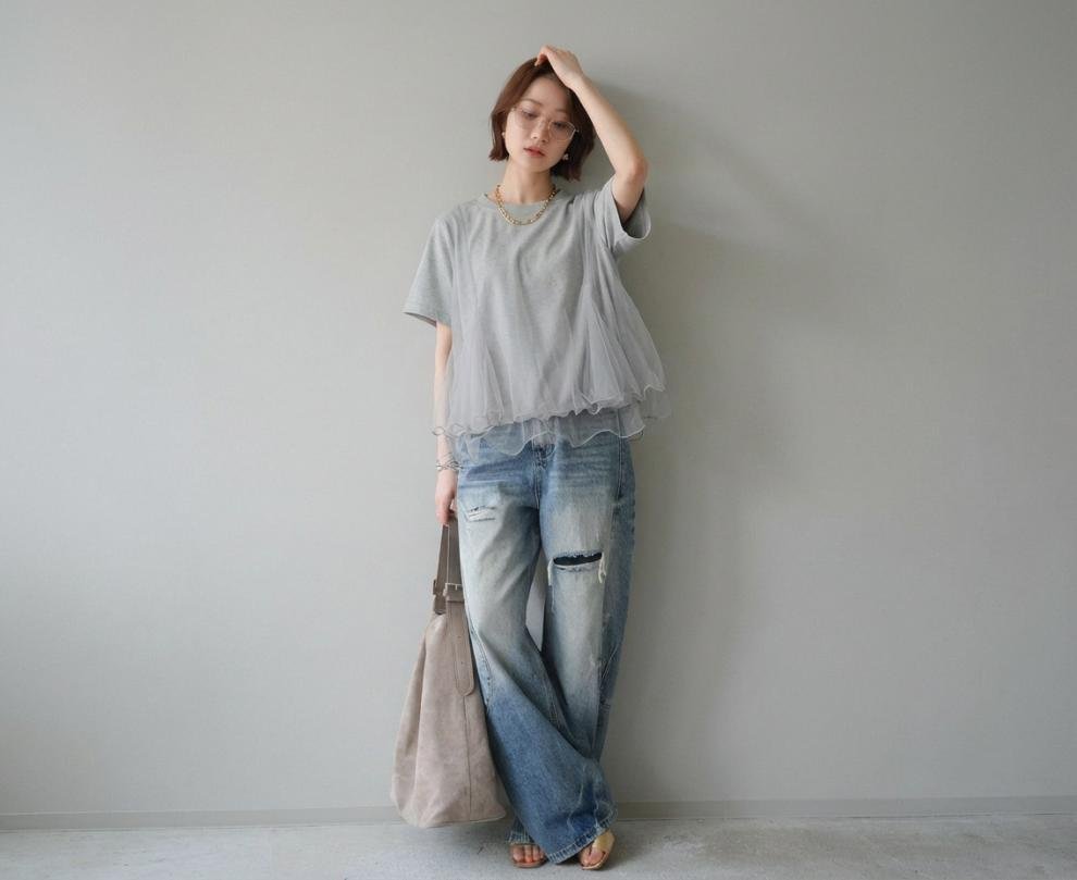 レディース トップス Tシャツ 半袖 無地 春夏 レトロ 通勤 春 重ね着 夏 シンプル シャツ 丸首