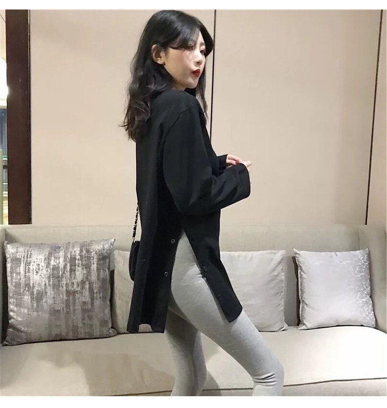 レディース Tシャツ 長袖 無地 ゆったり 秋冬 秋 カジュアル ラウンドネック シンプル 冬 韓国ファッション ロング シャツ ストレッチ ポリエステル