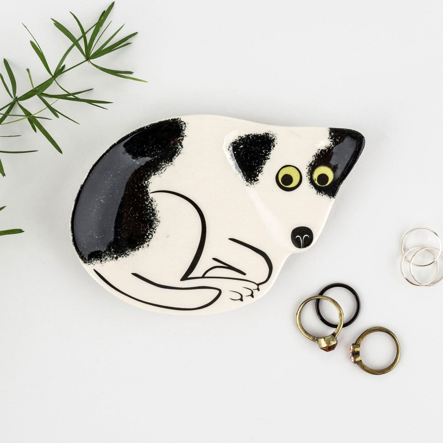 トレイ Hannah Turner Trinket Dish 動物