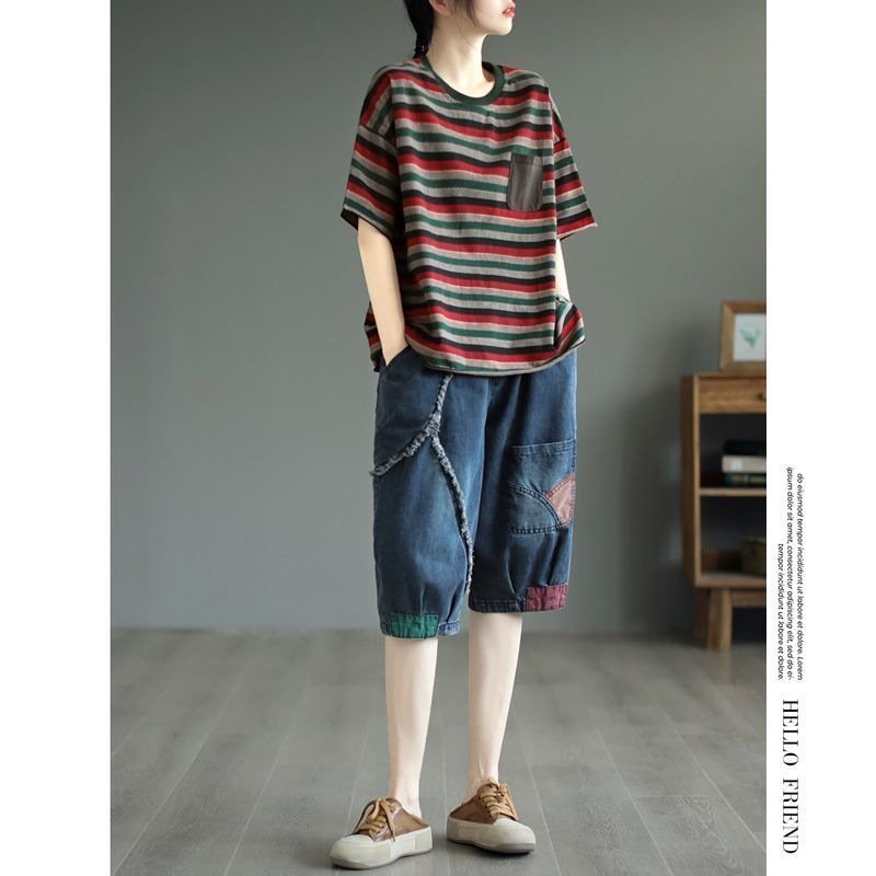 レディース パンツ スリム デニム 春夏 カジュアル 春 夏 シンプル デニムパンツ ハイウエスト 速乾 ポリエステル