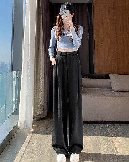 レディース パンツ ボトムス ストレートパンツ ロングパンツ ワイドパンツ タックパンツ ワイド タック ファスナー ポケット ハイウエスト コンサバ ボタン 大人可愛い きれいめ シンプル カジュアル おしゃれ こなれ感 クール ナチュラル 無地 春 秋 ママ OL 通勤 学生 学校 通学 デート お出かけ 旅行 レストラン 公園 女子会 休日 ホテル ショッピング お花見 カフェ モノトーン 体型カバー 脚長 普段使い 着回し S M L XL 2XL 大きいサイズ ブラック グレー ベーシックカラー