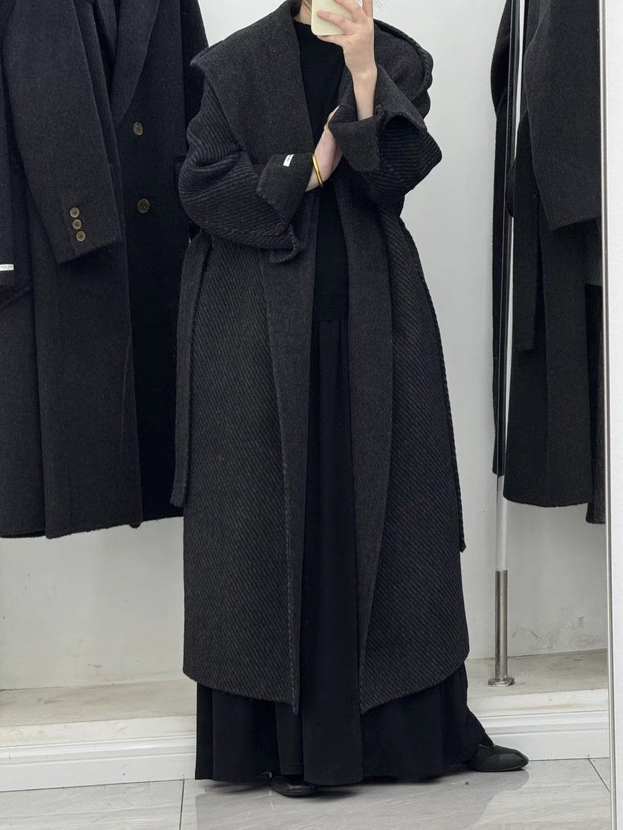 レディース コート ジャケット 長袖 ゆったり 秋冬 秋 きれいめ 大きいサイズ Vネック 冬 ダウン 上品 ロング ウール 厚手 ボタン ダウンジャケット
