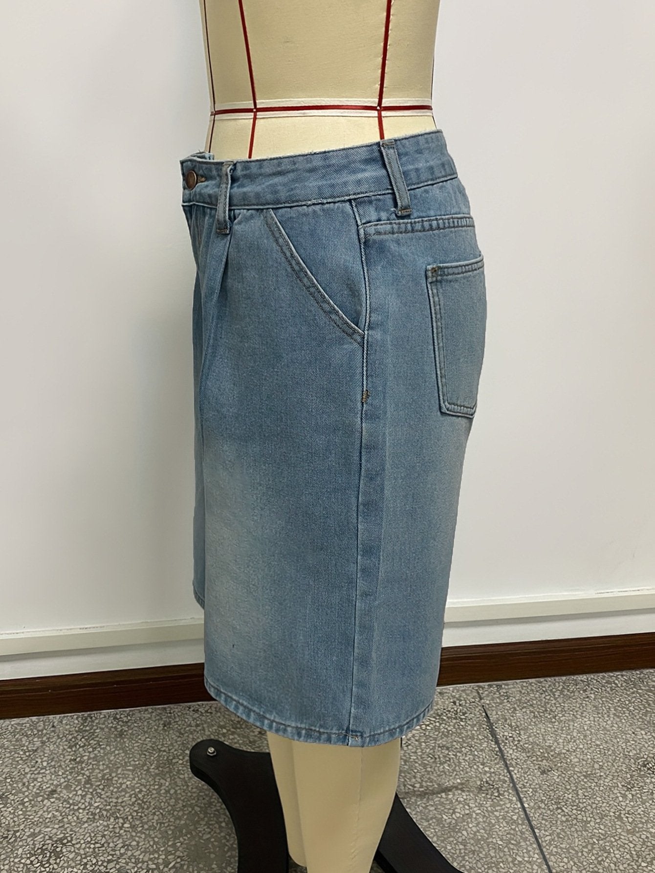 レディース パンツ ワイド デニム 春夏 カジュアル プリーツ 春 ショート 夏 ショートパンツ