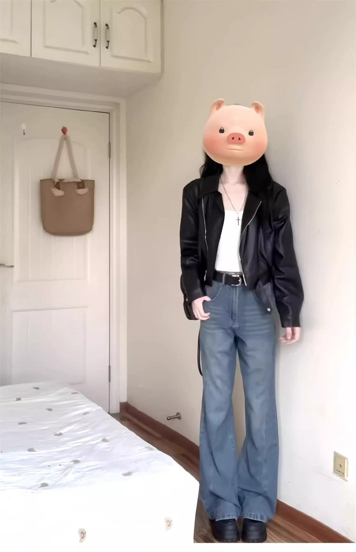 レディース ジャケット 長袖 秋冬 秋 きれいめ ショート タイト 冬 黒 細身 上品 おしゃれ レザー フェイクレザー 襟付き タイ ヴィンテージ レザージャケット 着痩せ