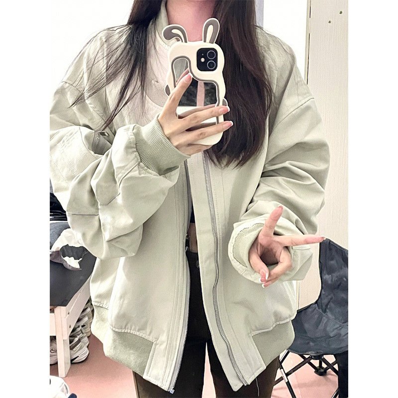 レディース コート ジャケット 長袖 無地 ゆったり 秋冬 秋 カジュアル アメリカン レトロ 膝丈 シンプル 冬 ブラック ダウン グレー スタンドカラー ヴィンテージ グリーン ポリエステル ダウンジャケット