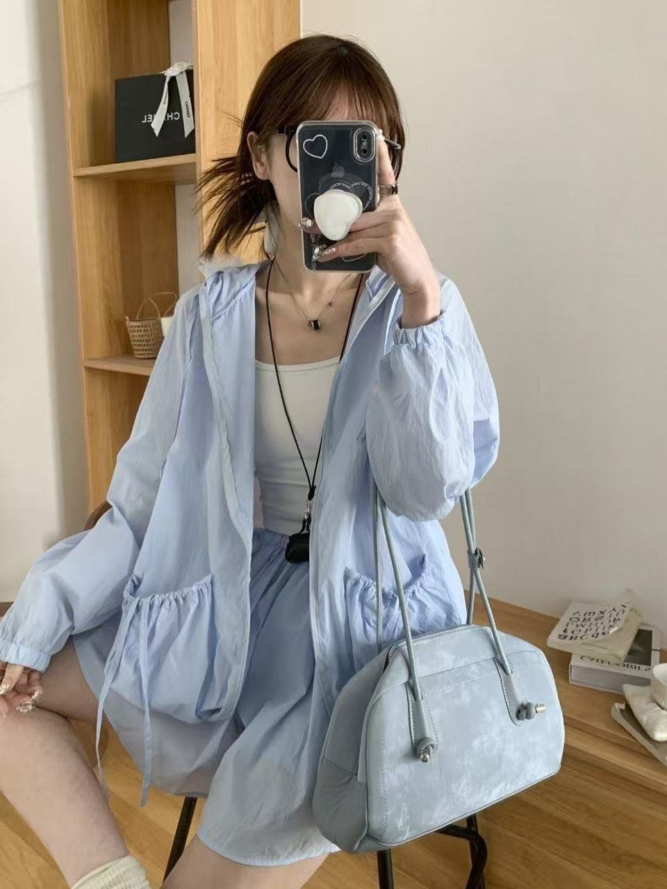 レディース ジャケット 春夏 きれいめ 通勤 春 夏 フード 都会的 アウター レギュラー ボタン 着痩せ UVカット