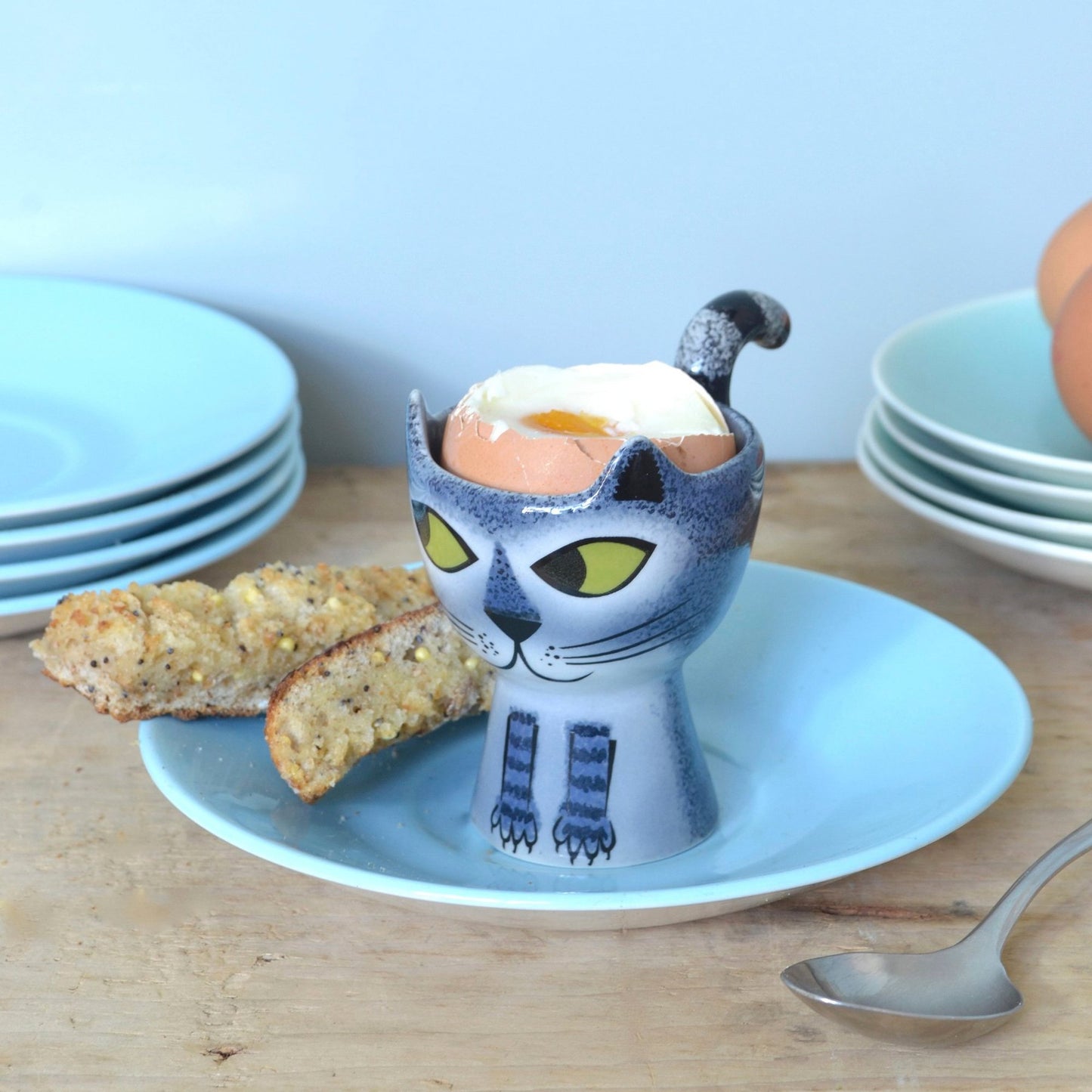 エッグカップ Hannah Turner Egg cups Cat ネコ