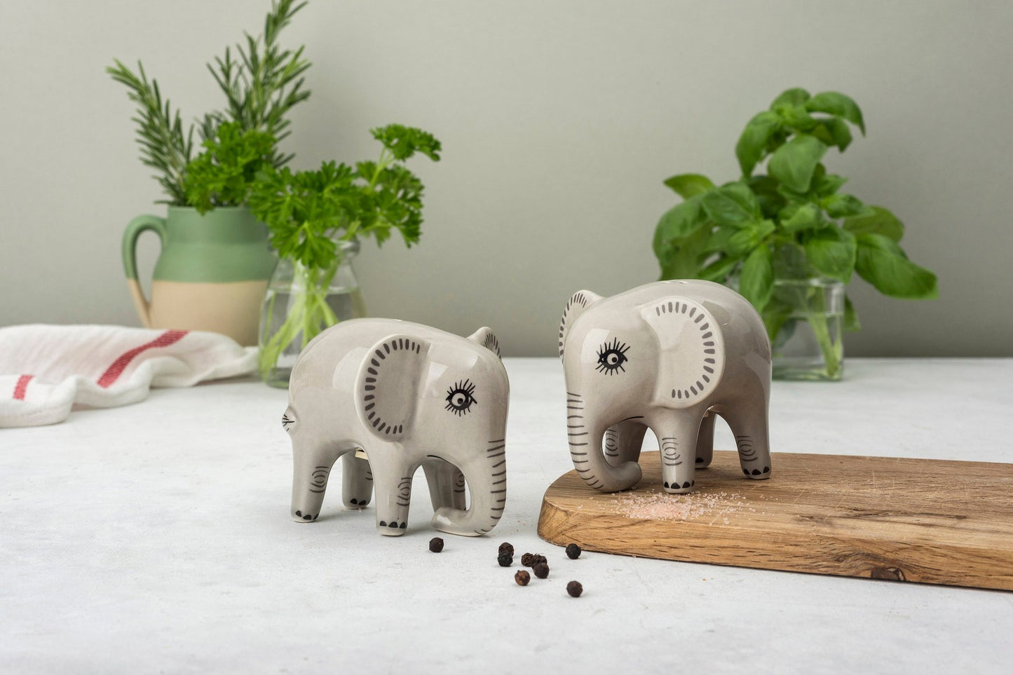 調味料入れ Salt ＆ Peppers Elephant