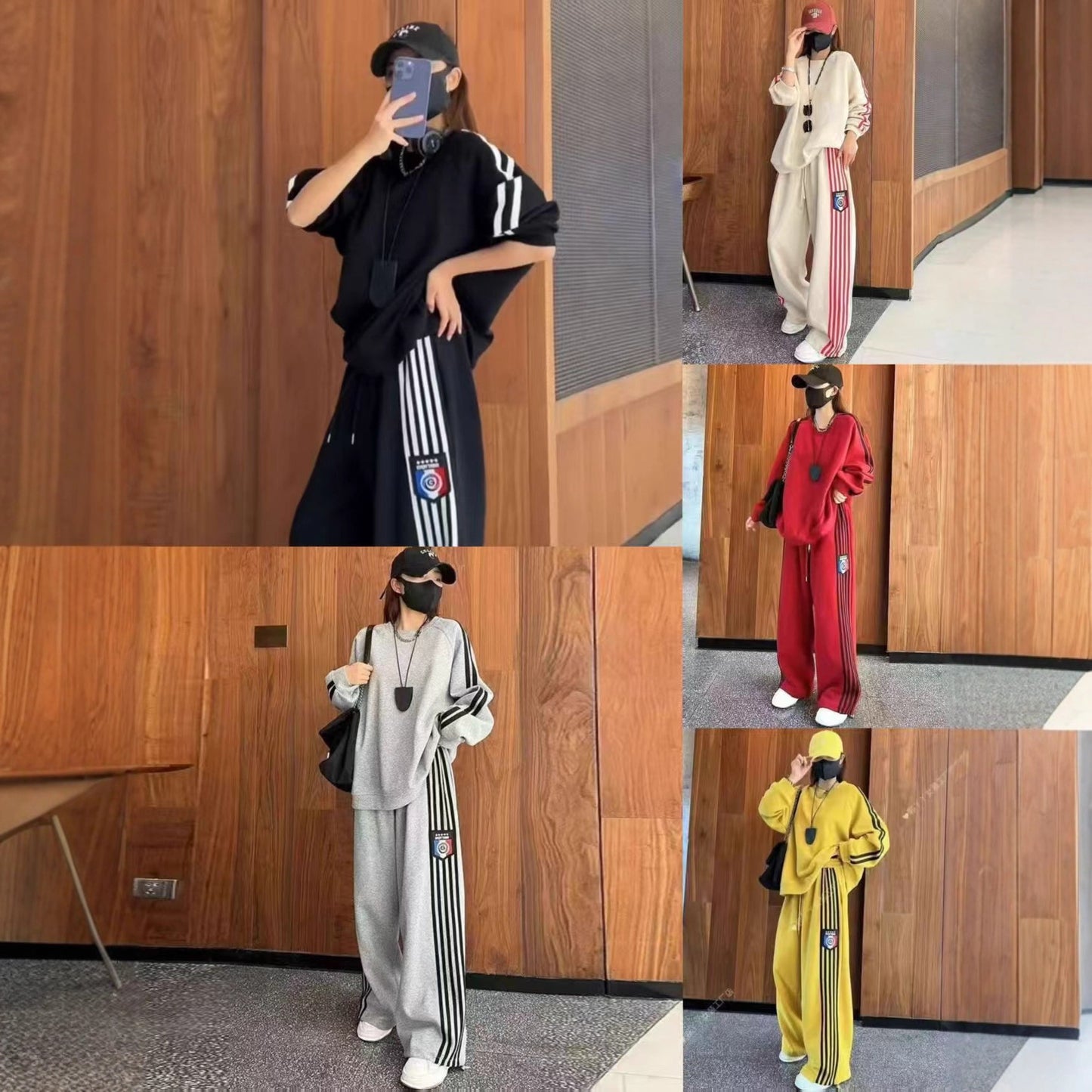 レディース トップス パンツ ボトムス プルオーバー トレーナー スウェット 部屋着 セットアップ ロング 長袖 ラウンドネック ワイド セパレート ストリート ウエストマーク バイカラー スウェット 伸縮性 シンプル カジュアル おしゃれ かっこいい こなれ感 ラフ メンズライク ボーイッシュ スポーティー 個性的 クール 主役級 存在感 無地 春 秋 冬 ユニセックス 学生 学校 通学 部活 お泊まり アウトドア ジム 韓国 オルチャン コーデ 楽ちん 普段使い 着回し M L XL 2XL 3XL