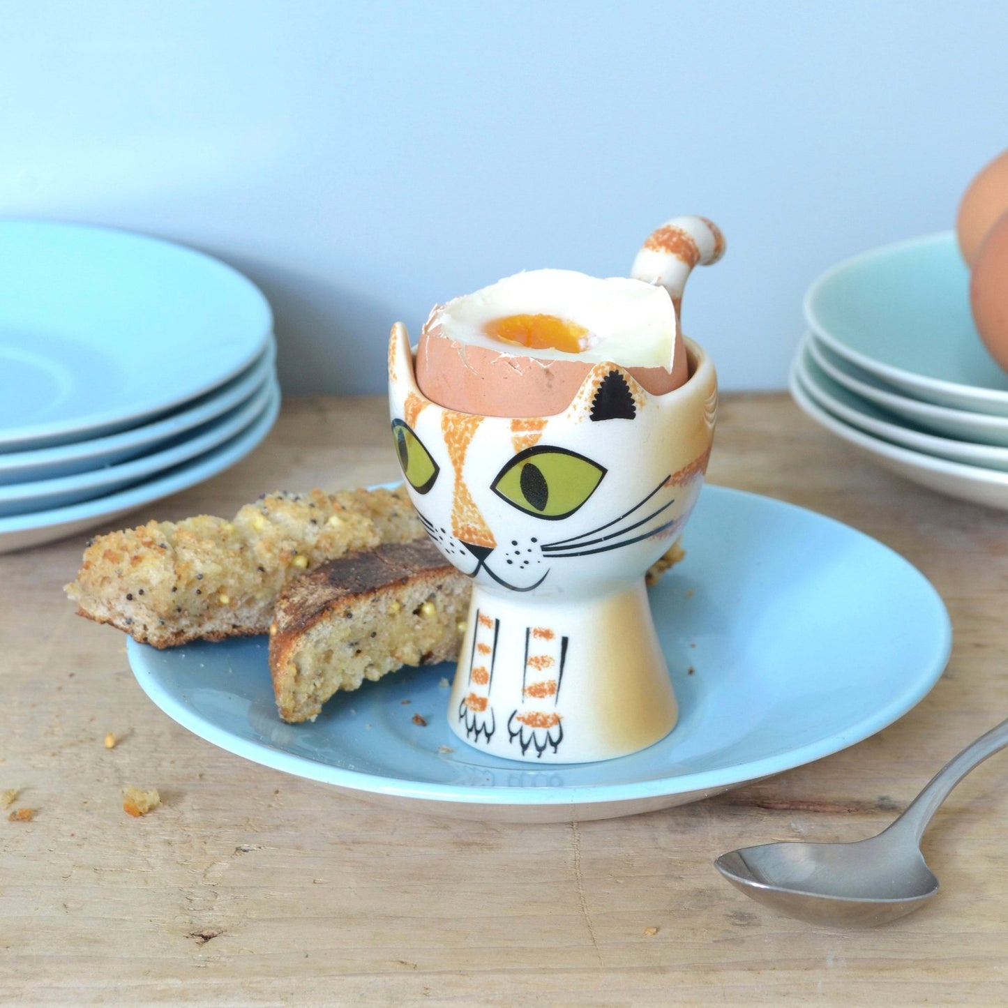 エッグカップ Hannah Turner Egg cups Cat ネコ