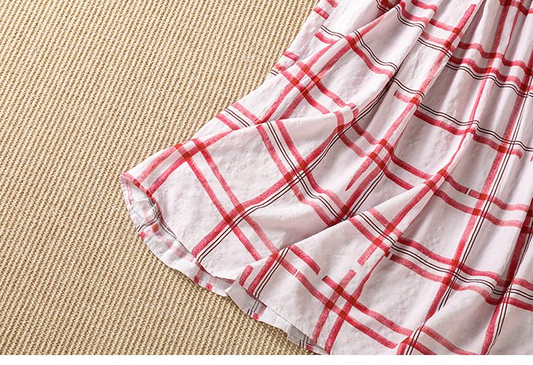 ワンピース スカート チェック柄 春夏 きれいめ 通勤 オフィス 春 フレア 夏 ミモレ ロング 切り替えデザイン タイ ポリエステル