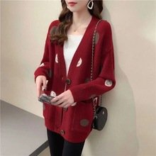レディース トップス ニット 長袖 ボーダー ストライプ チェック柄 ゆったり 春 体型カバー 春夏 ラウンドネック セーター プルオーバー タイ ポリエステル