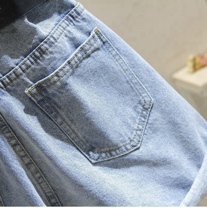 レディース パンツ スリム デニム 夏 きれいめ 通勤 ショート ショートパンツ ハイウエスト