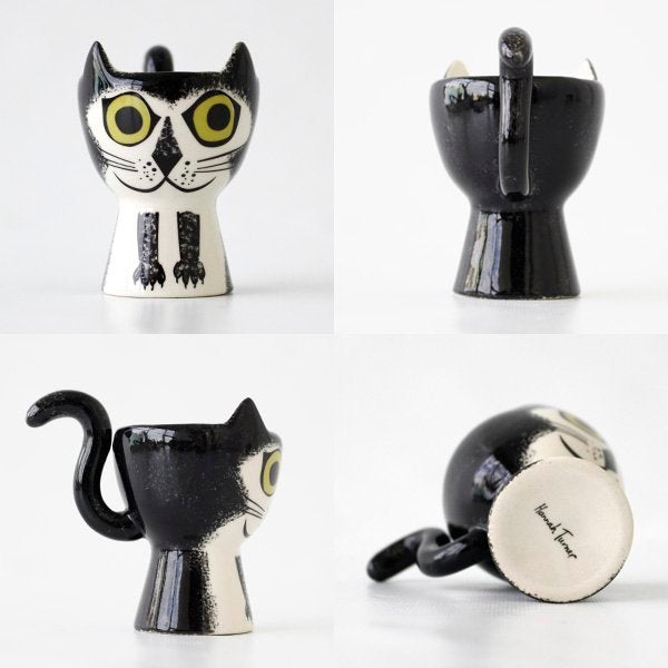 エッグカップ Hannah Turner Egg cups Cat ネコ BLACKxWHITE