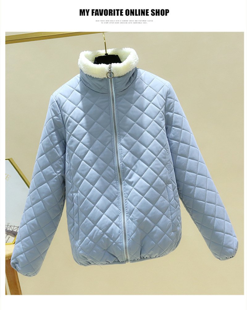 レディース コート ジャケット 長袖 ゆったり コットン 綿 秋冬 秋 体型カバー 冬 学生 ブラック イエロー 厚手 ピンク ブルー スタンドカラー アプリコット グリーン 立ち襟