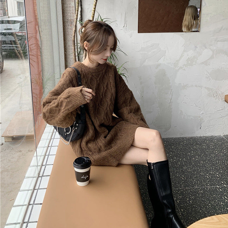 レディース トップス ニット セーター ロング 長袖 ドロップショルダー ラウンドネック ワイド ストレート オーバーサイズ 大人可愛い おしゃれ かっこいい こなれ感 ラフ 個性的 主役級 存在感 無地 秋 冬 ロングシーズン ママ デート お出かけ お泊まり 旅行 ジム 公園 女子会 韓国 オルチャン 楽ちん 体型カバー 普段使い インスタ映え S M L XL 2XL 3XL 大きいサイズ ゆったり ゆる 白 ホワイト 黒 ブラック グレー ライトグレー レッド ワインレッド