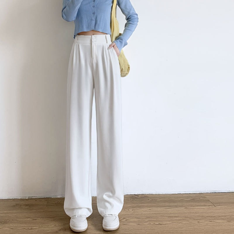 レディース パンツ ボトムス ワイドパンツ ハイウエスト ハイウエストタックワイドパンツ ワイドシルエット ワイド フェミニン ボタン 大人可愛い きれいめ シンプル カジュアル 上品 おしゃれ かっこいい こなれ感 ラフ 主役級 存在感 抜け感 ベーシック ナチュラル シック 無地 春 秋 お出かけ 休日 ショッピング カフェ 体型カバー 美脚 脚長 普段使い 着回し スタイルアップ スタイリッシュ M L XL 2XL 3XL 4XL 5XL ブラック ダークグレー ホワイト ブラウン