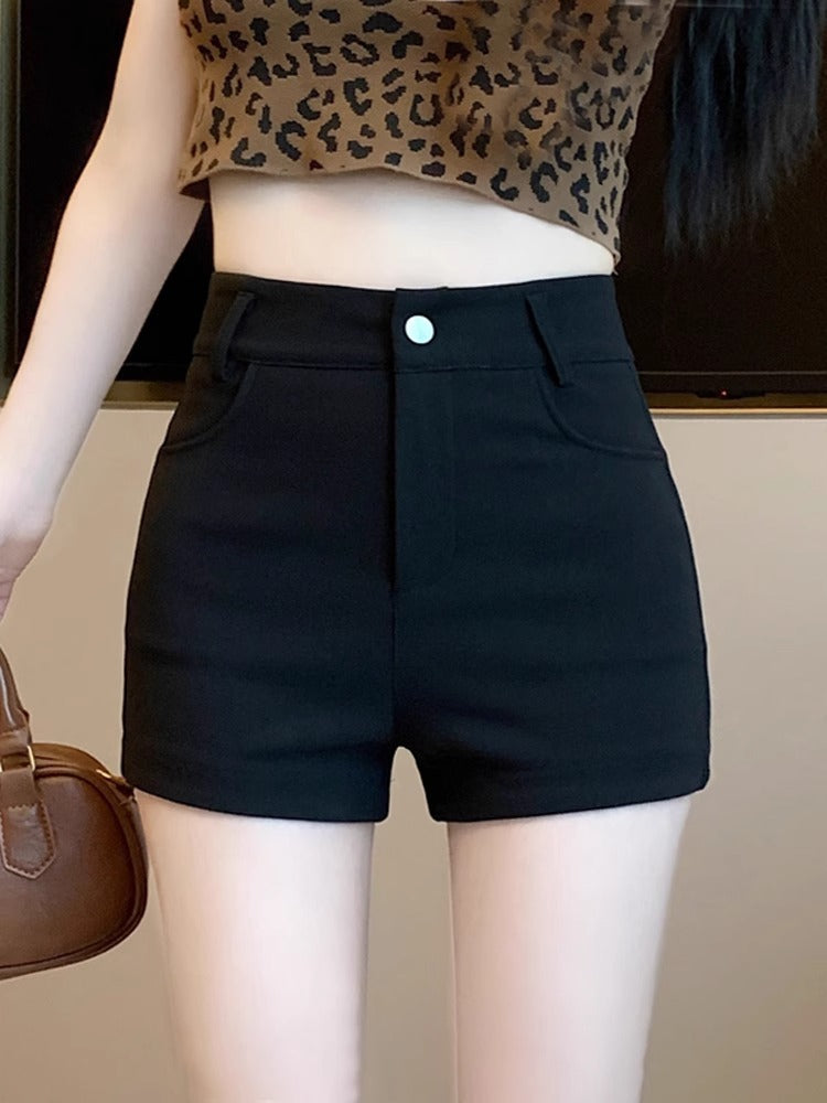 レディース パンツ ボトムス スーツ ショートパンツ 膝上 スリム Aライン ハイウエスト 伸縮性 かわいい きれいめ シンプル カジュアル おしゃれ かっこいい スポーティー 個性的 クール 主役級 キュート 学生風 ベーシック ナチュラル ワイルド 無地 秋 ロングシーズン 通勤 学生 通学 部活 デート お出かけ お泊まり アウトドア イベント 旅行 女子会 休日 ライブ 合コン コンパ 韓国 脚長 モテ トレンド 定番 S M L XL 黒 ベーシックカラー 大人カラー