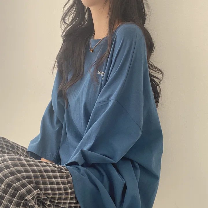 レディース Tシャツ 半袖 ゆったり コットン 綿 春夏 カジュアル 春 夏 ラウンドネック シャツ