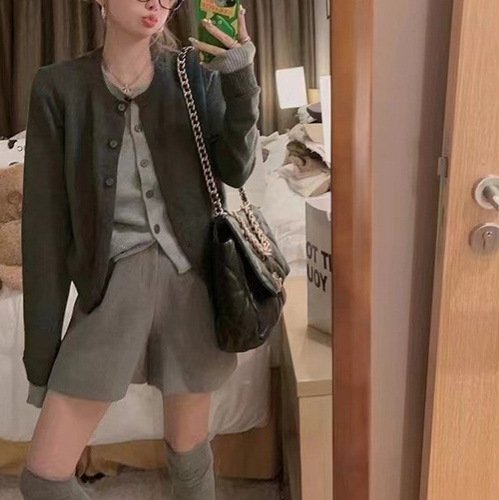 レディース トップス ニット 長袖 無地 ゆったり 秋冬 秋 体型カバー 大きいサイズ 膝丈 ラウンドネック シンプル 冬 上品 グレー ライトグレー ダークグレー 切り替えデザイン セーター ベージュ プルオーバー ピンク グリーン ポリエステル パープル