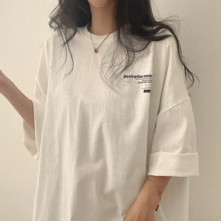 レディース Tシャツ 半袖 ゆったり コットン 綿 春夏 カジュアル 春 夏 ラウンドネック シャツ