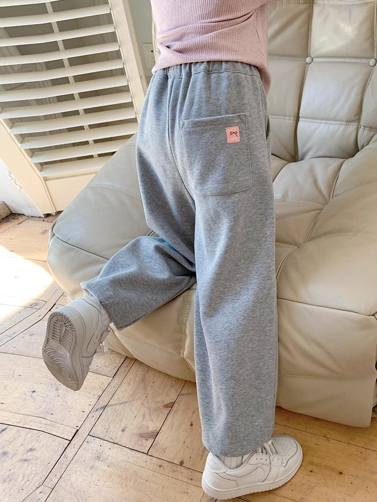 レディース パンツ ゆったり 春 秋 カジュアル ボトムス ロング ロングパンツ スウェットパンツ スウェット