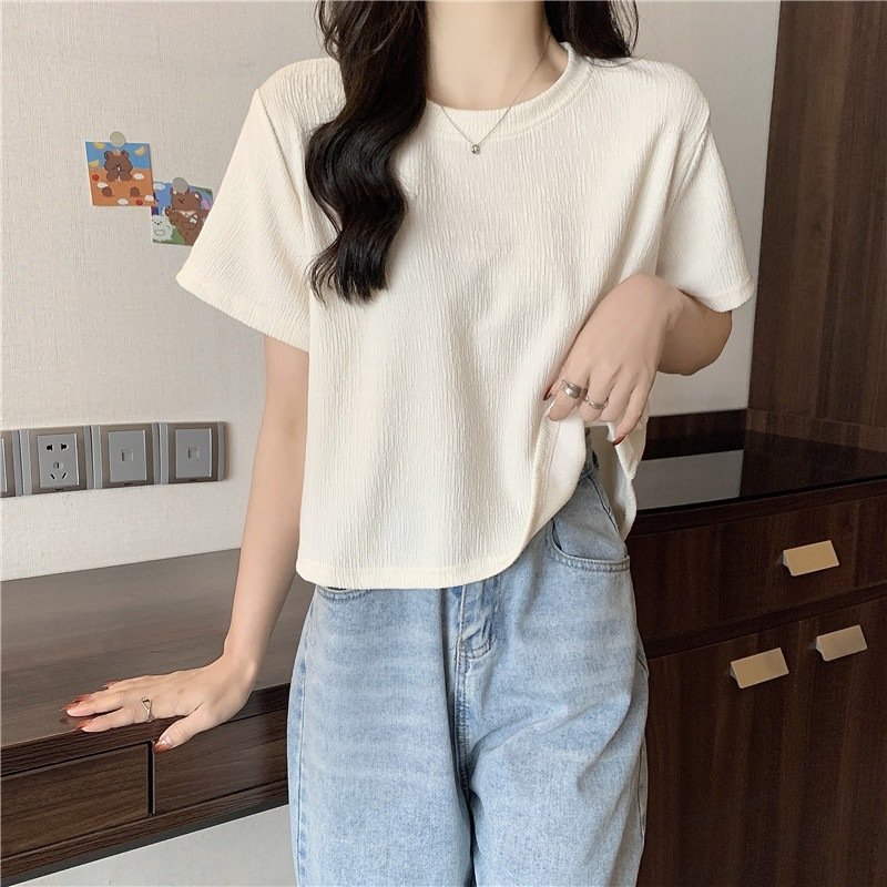 レディース シャツ トップス Tシャツ 半袖 無地 ゆったり 春夏 きれいめ 前開き Vネック 春 ショート 夏 シンプル 上品 カットソー ベーシック レギュラー