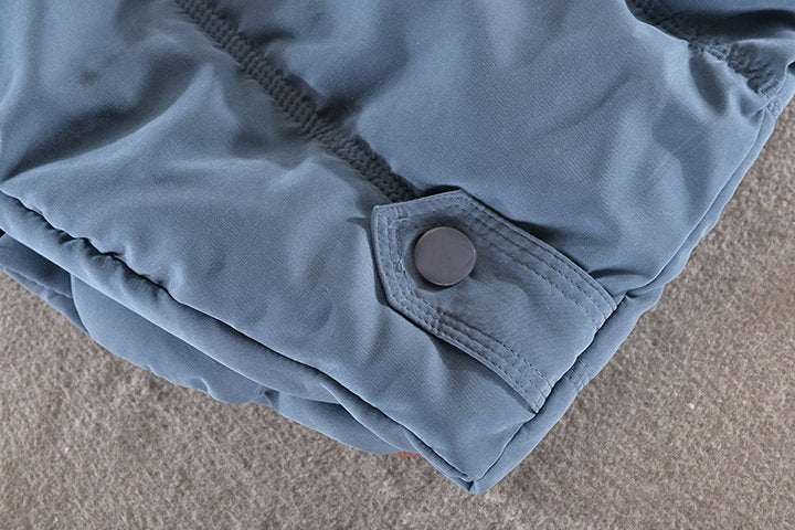 レディース ベスト 無地 ゆったり コットン 綿 秋冬 秋 きれいめ 通勤 体型カバー 大きいサイズ ショート シンプル 冬 スタンドカラー ポリエステル